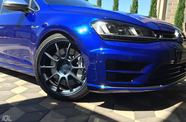 VW Golf R mk7 big brake kit RAYS ZE40